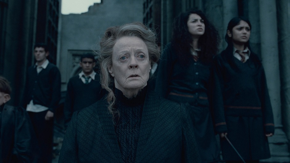 MAGGIE SMITH as Professor Minerva McGonagall in Warner Bros. PicturesÕ fantasy adventure ÒHARRY POTTER AND THE DEATHLY HALLOWS Ð PART 2,Ó a Warner Bros. Pictures release.